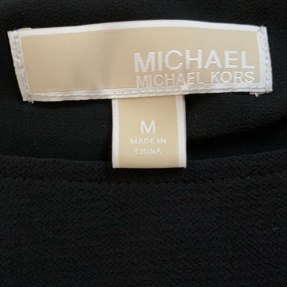 MICHAEL KORS Ruffle Little Black Dress - Picture 2 of 4